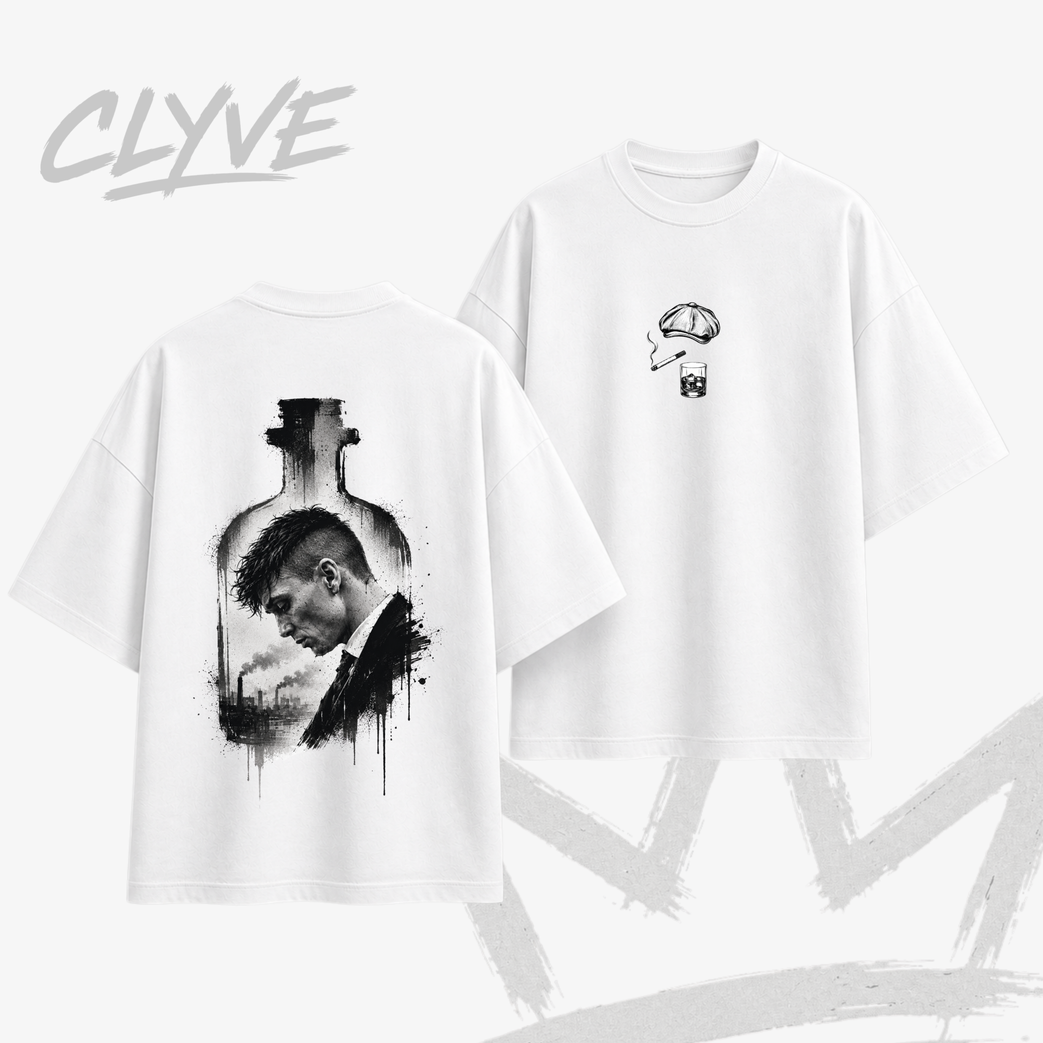Camiseta Oversized Whiskey