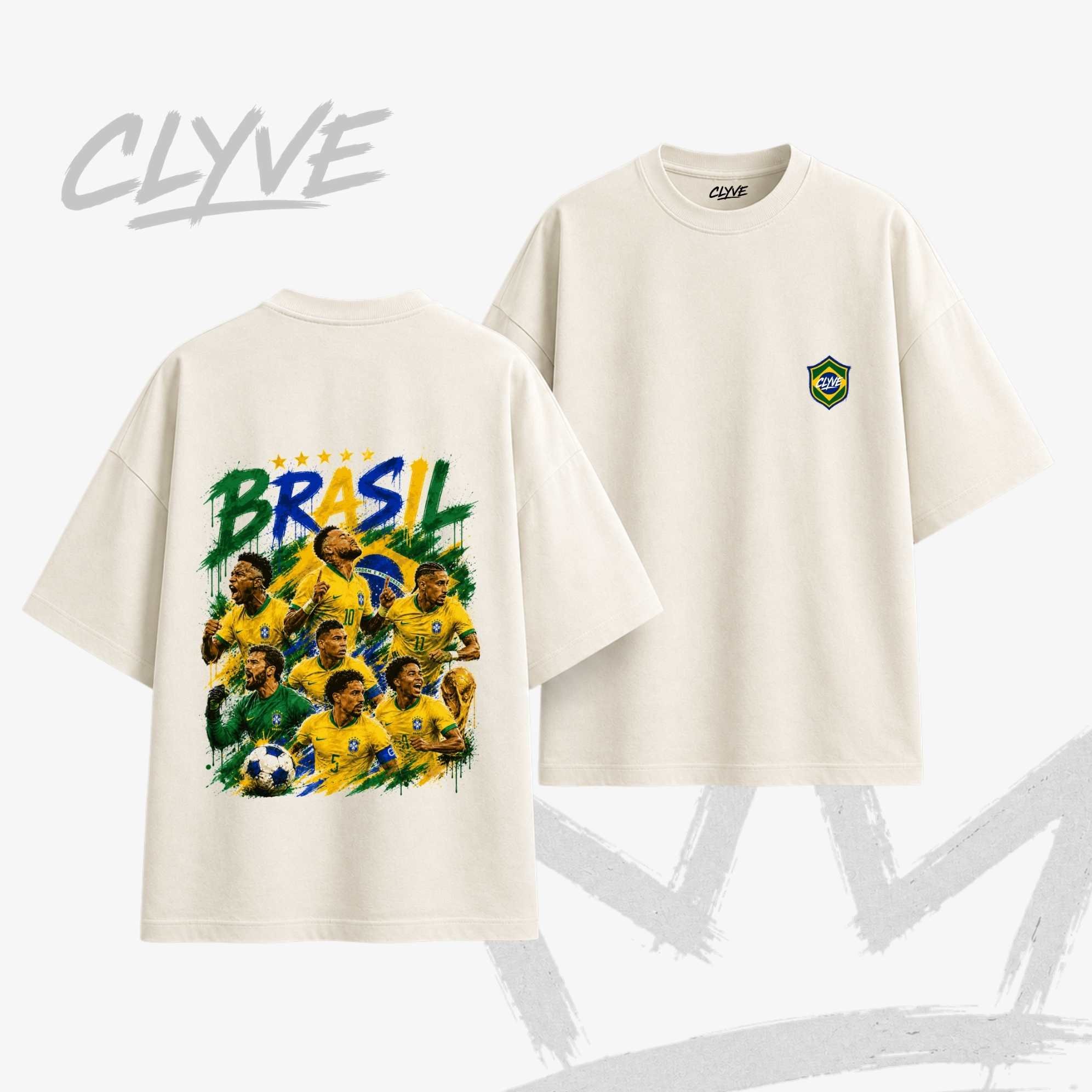 Camiseta Oversized Craques