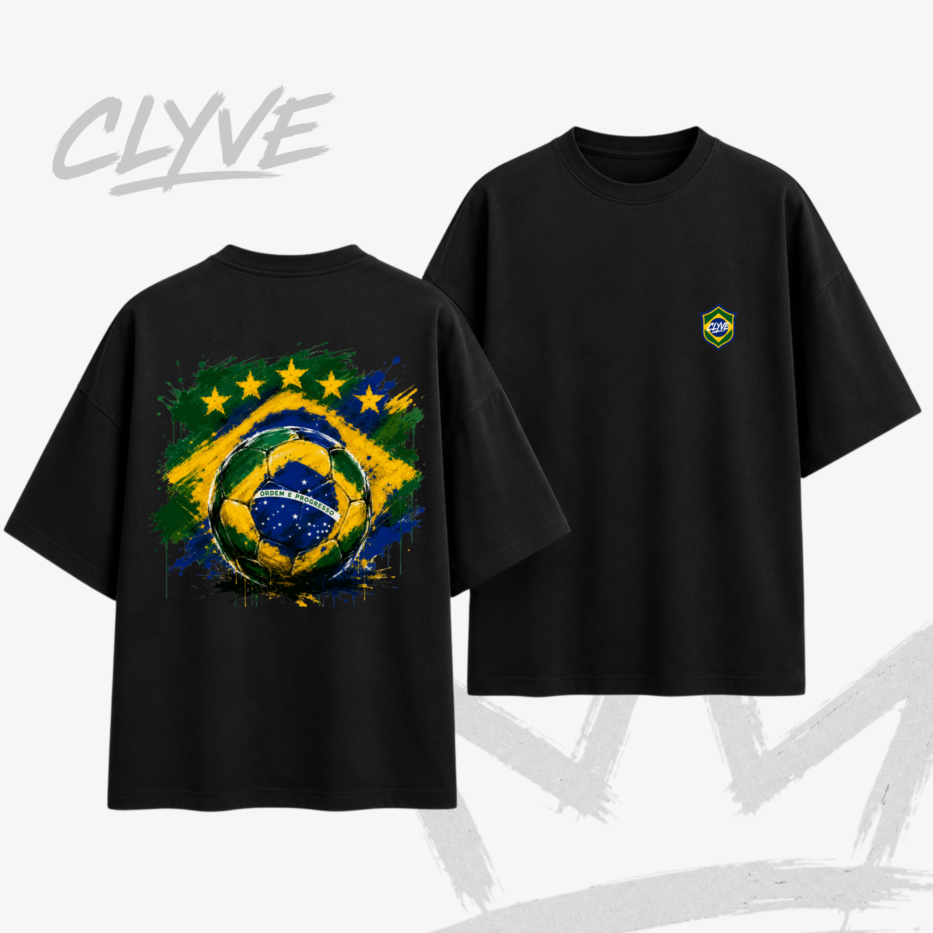 Camiseta Oversized Drible