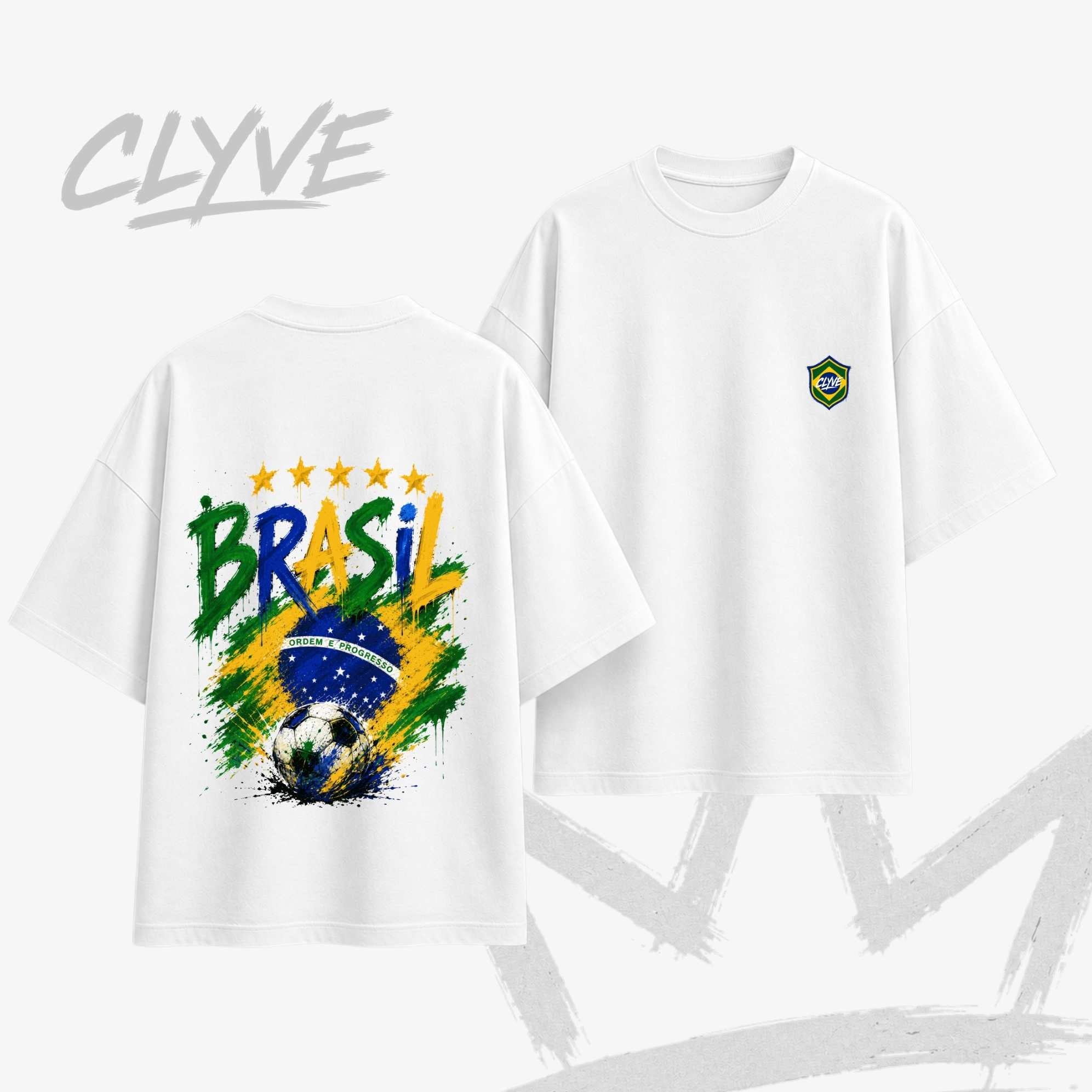 Camiseta Oversized Brazuca