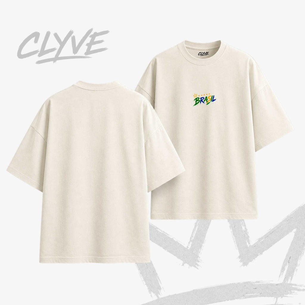 Camiseta Oversized Basic Brasil