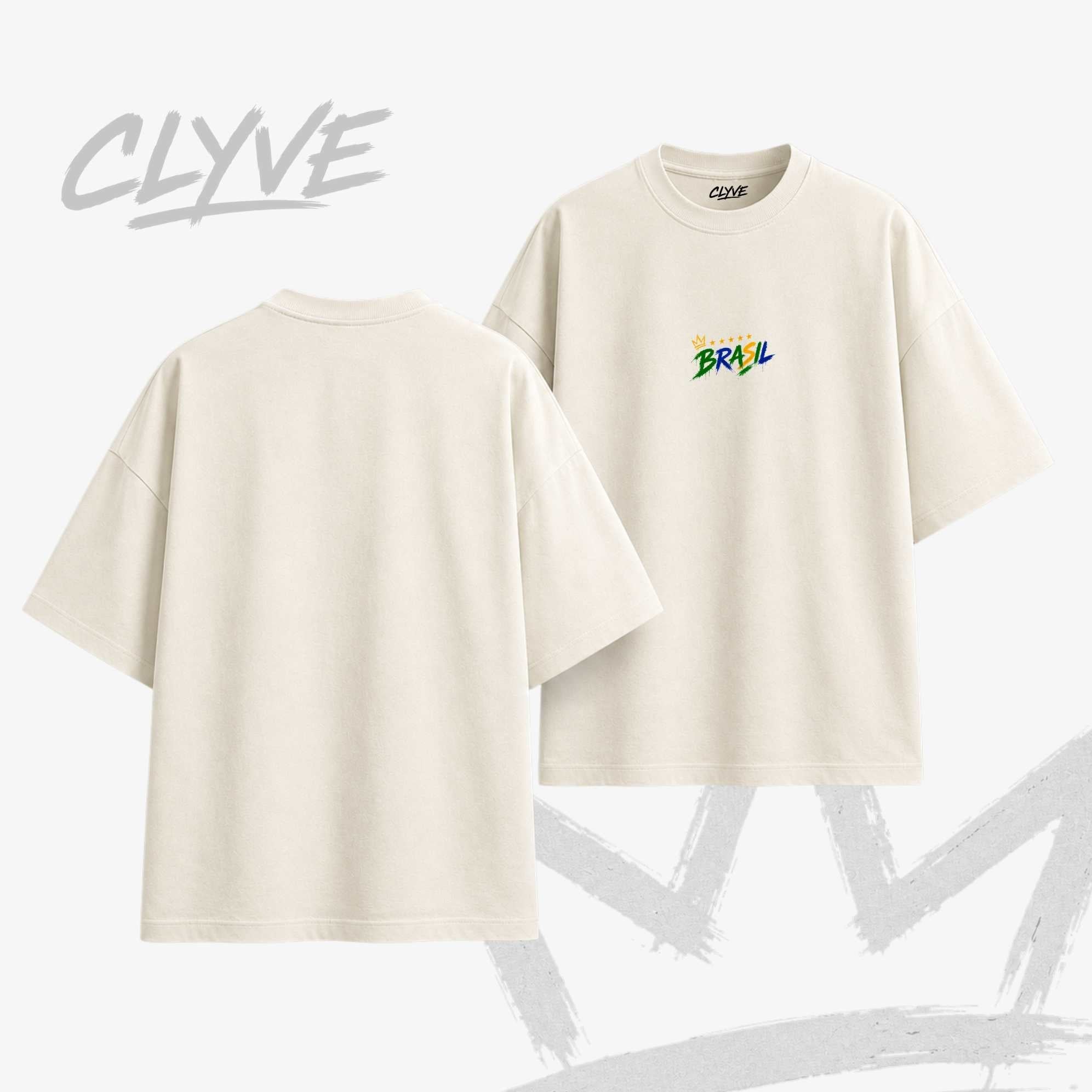 Camiseta Oversized Basic Brasil