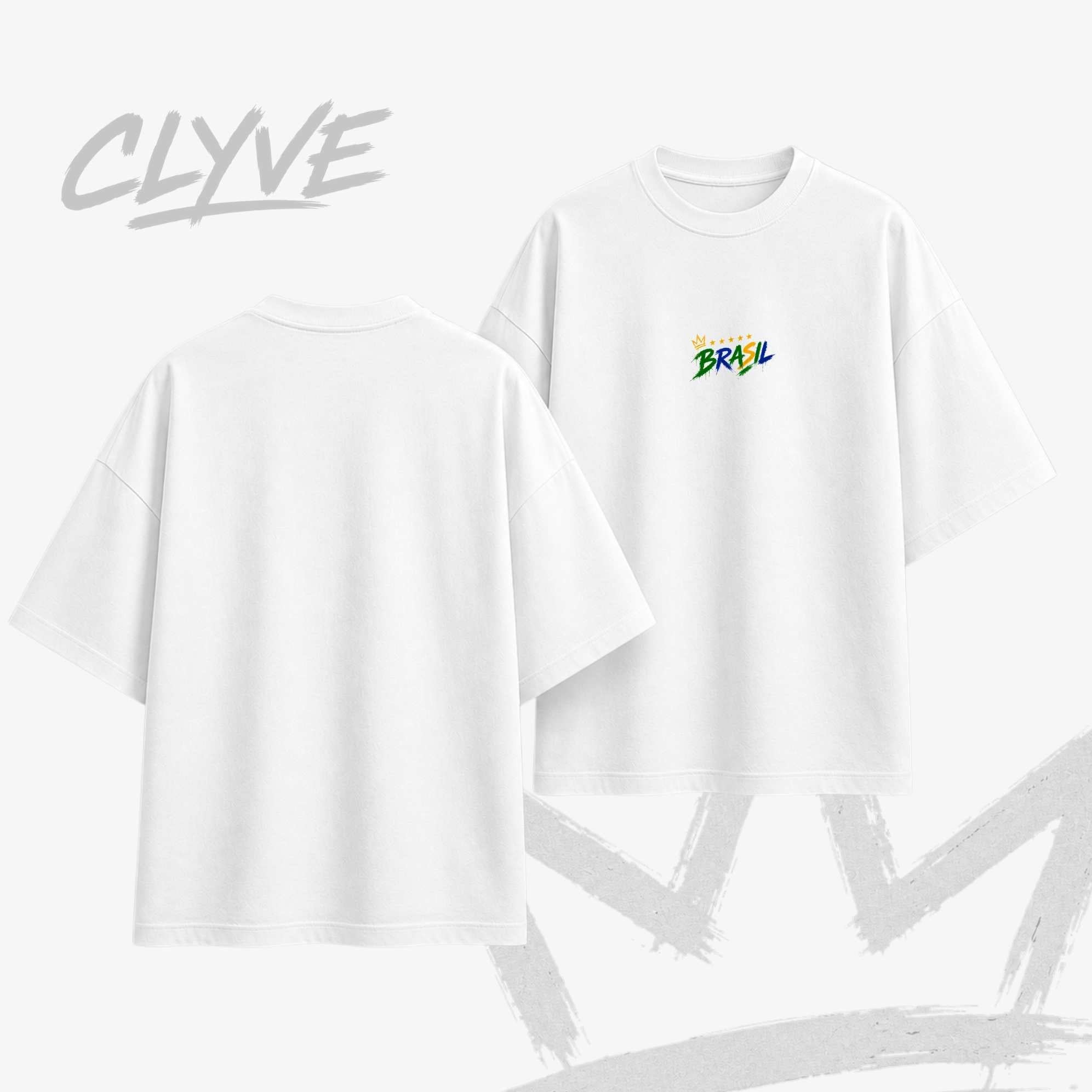 Camiseta Oversized Basic Brasil