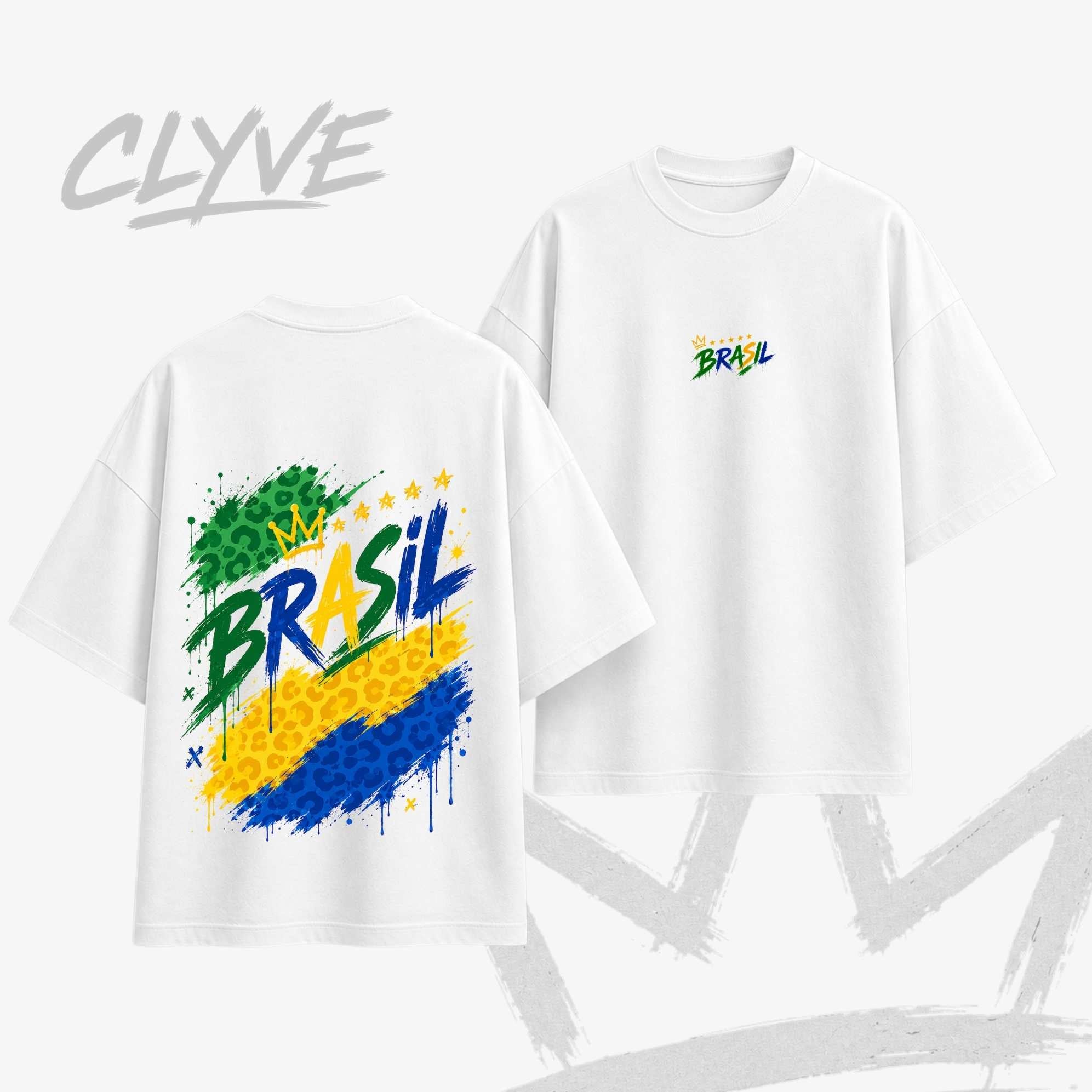 Camiseta Oversized Canarinha