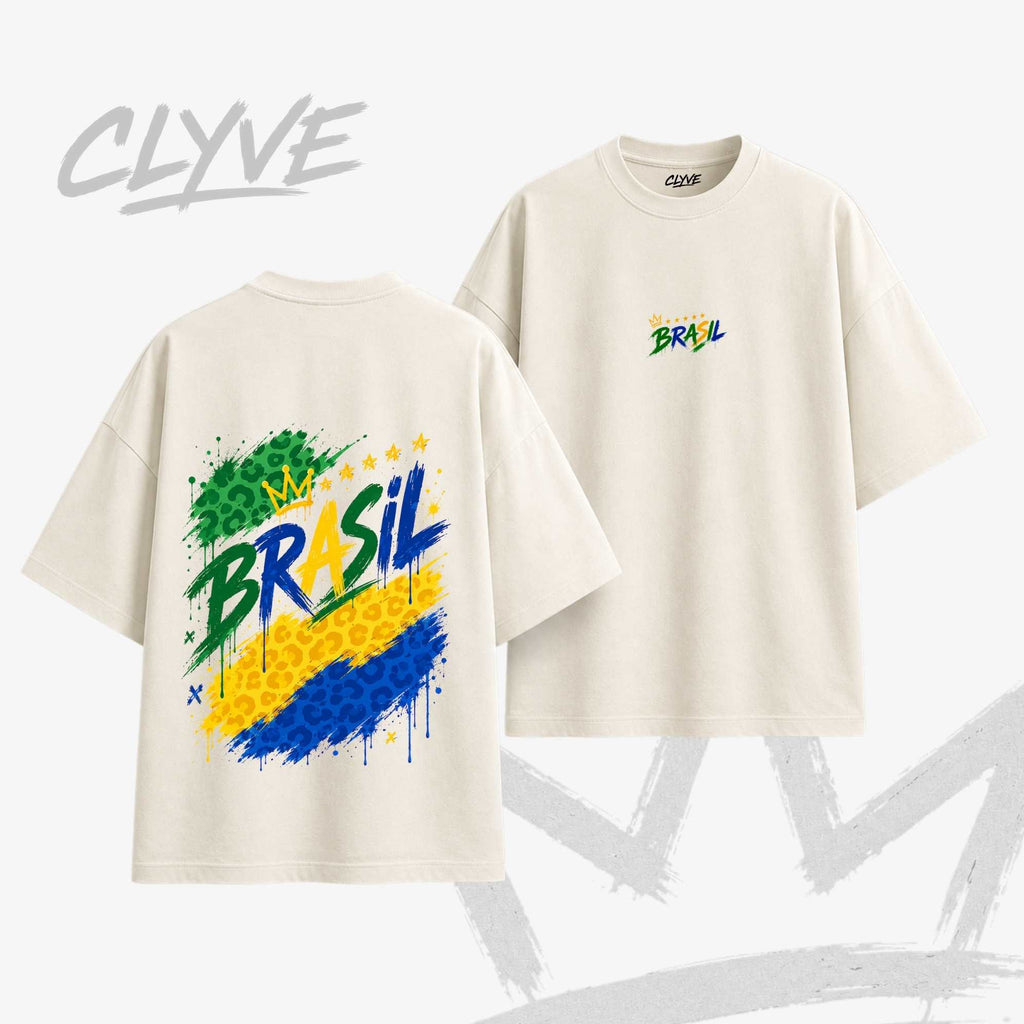 Camiseta Oversized Canarinha