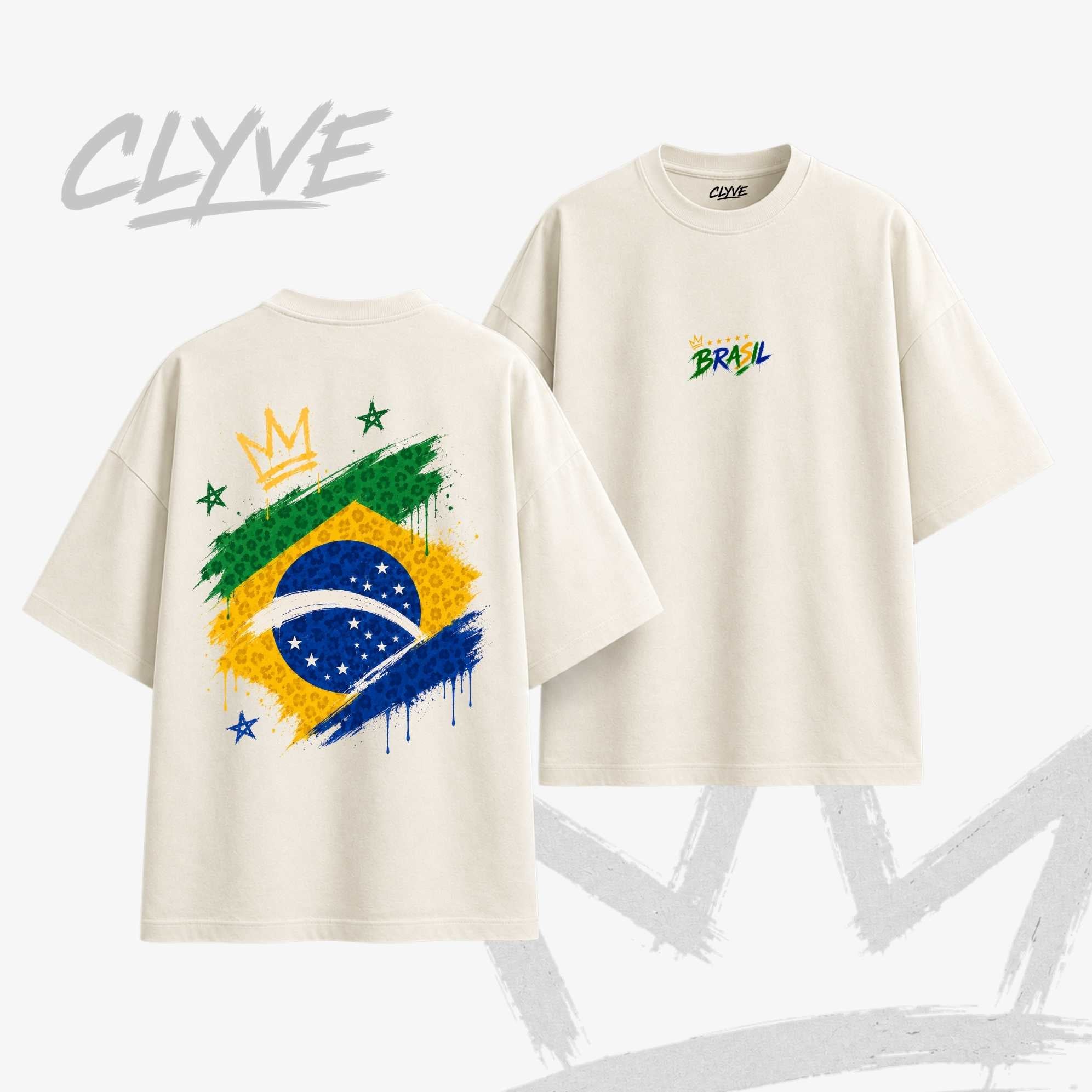 Camiseta Oversized Royal